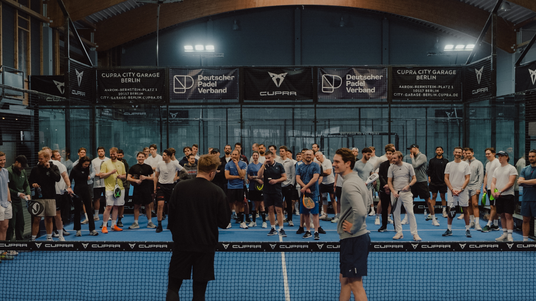 Group picture at the Capital Padel Cup